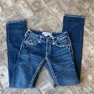 Laguna Beach Co. Rock The OC Lifestyle Thick Stitch Five Pocket Jeans Size 27x34